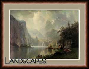Landscape by Albert Bierstadt